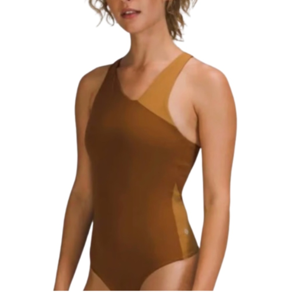 Lululemon Nulu Asymmetrical Bodysuit | size 2